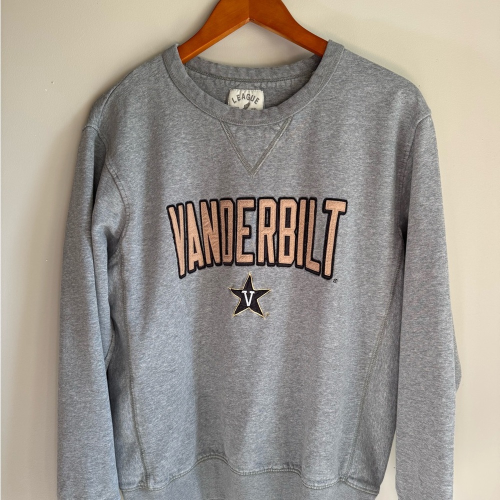League Vanderbilt University Gray Medium Sweatshirt